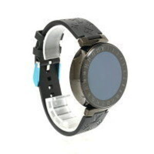 Louis Vuitton Black Digital Tambour Dial Horizon